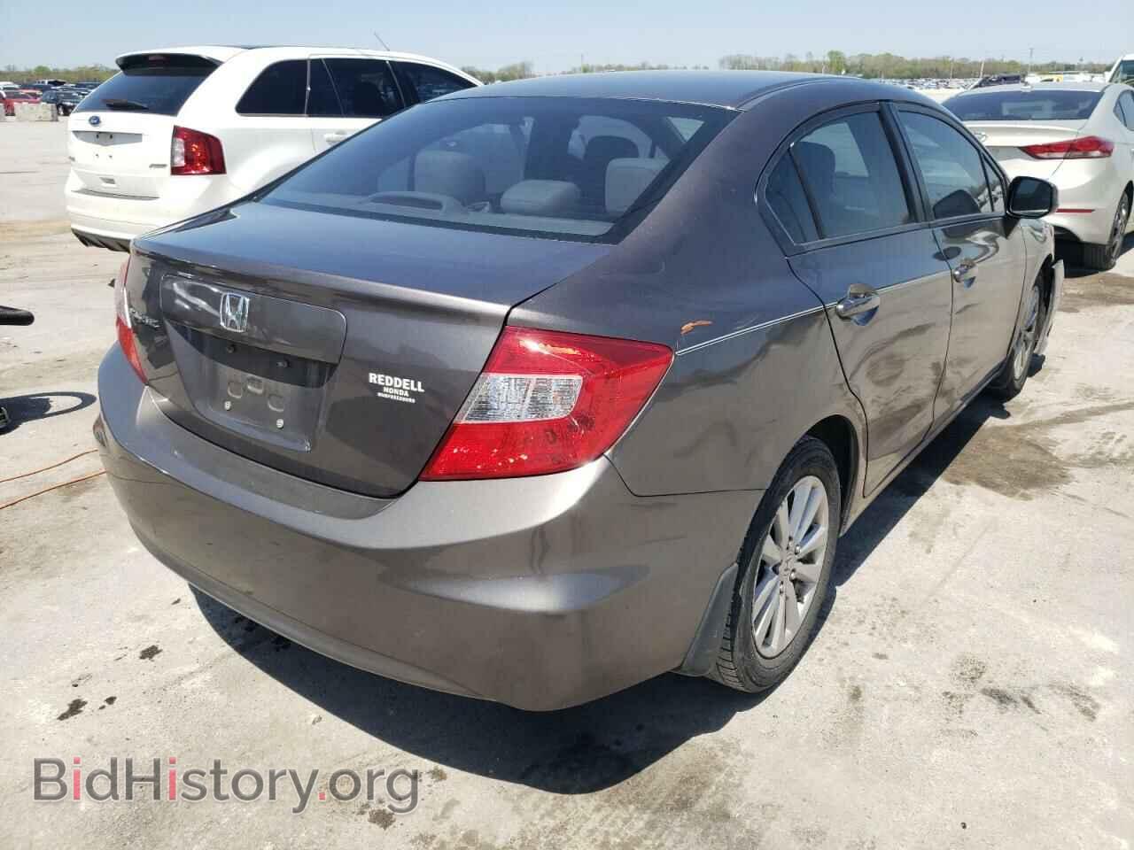 2012 HONDA CIVIC - VIN: 19XFB2F80CE060157 - Фото 4
