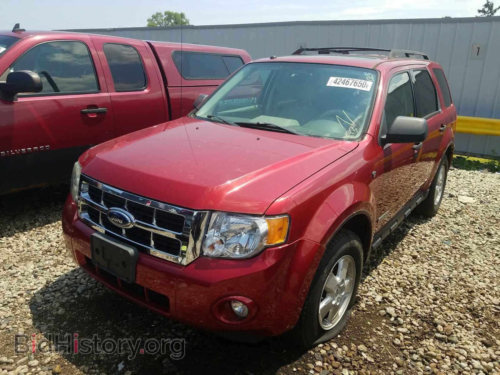 2008 FORD ESCAPE - VIN: 1FMCU03108KD41402 - Фото 2