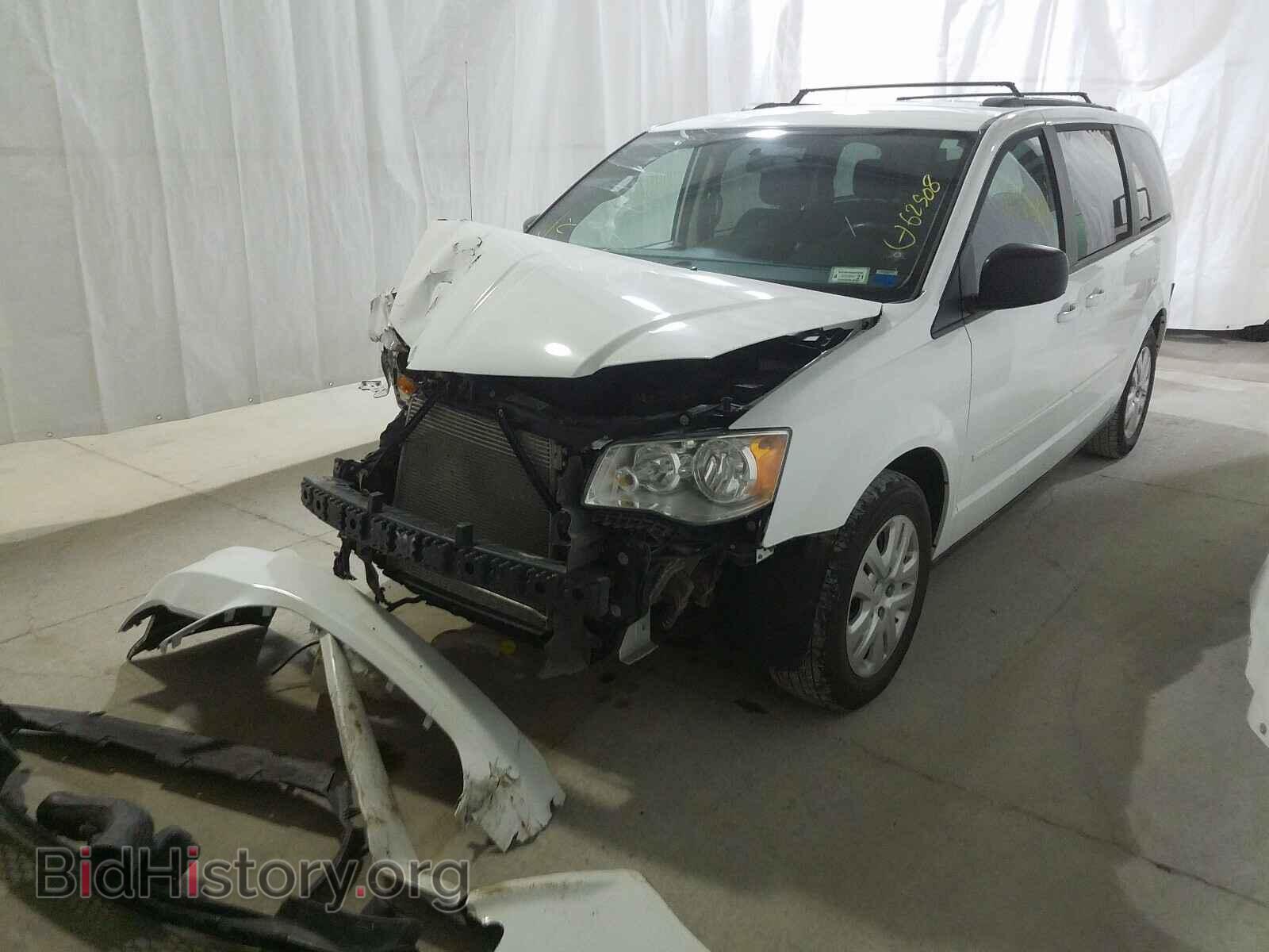 2016 DODGE CARAVAN - VIN: 2C4RDGBG4GR139479 - Фото 2