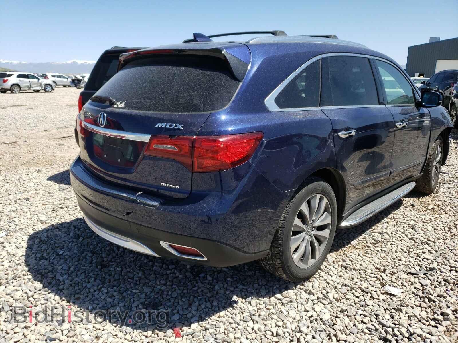 2014 ACURA MDX - VIN: 5FRYD4H60EB005018 - Фото 4