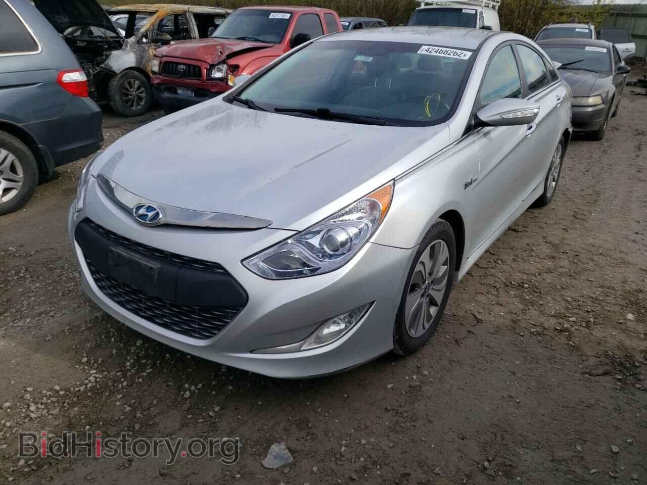 2013 HYUNDAI SONATA - VIN: KMHEC4A40DA090607 - Фото 2