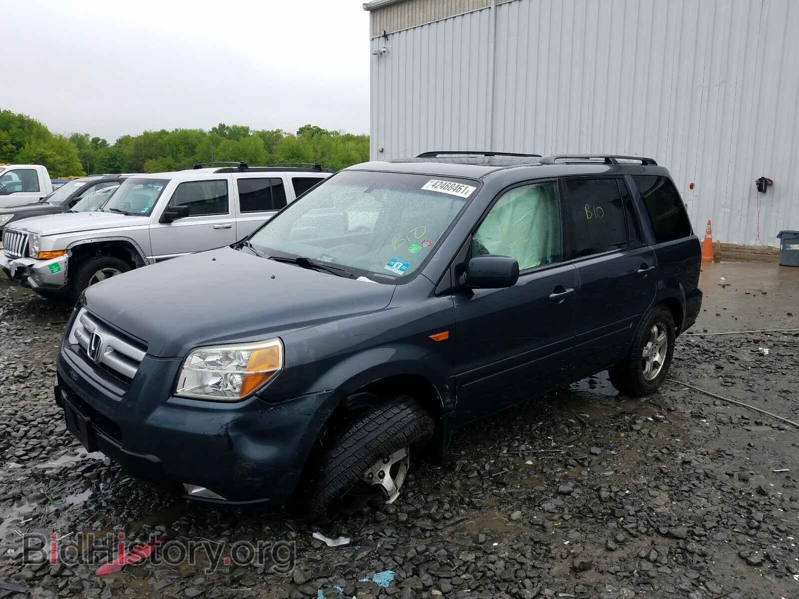 2006 HONDA PILOT - VIN: 2HKYF18646H518382 - Фото 2