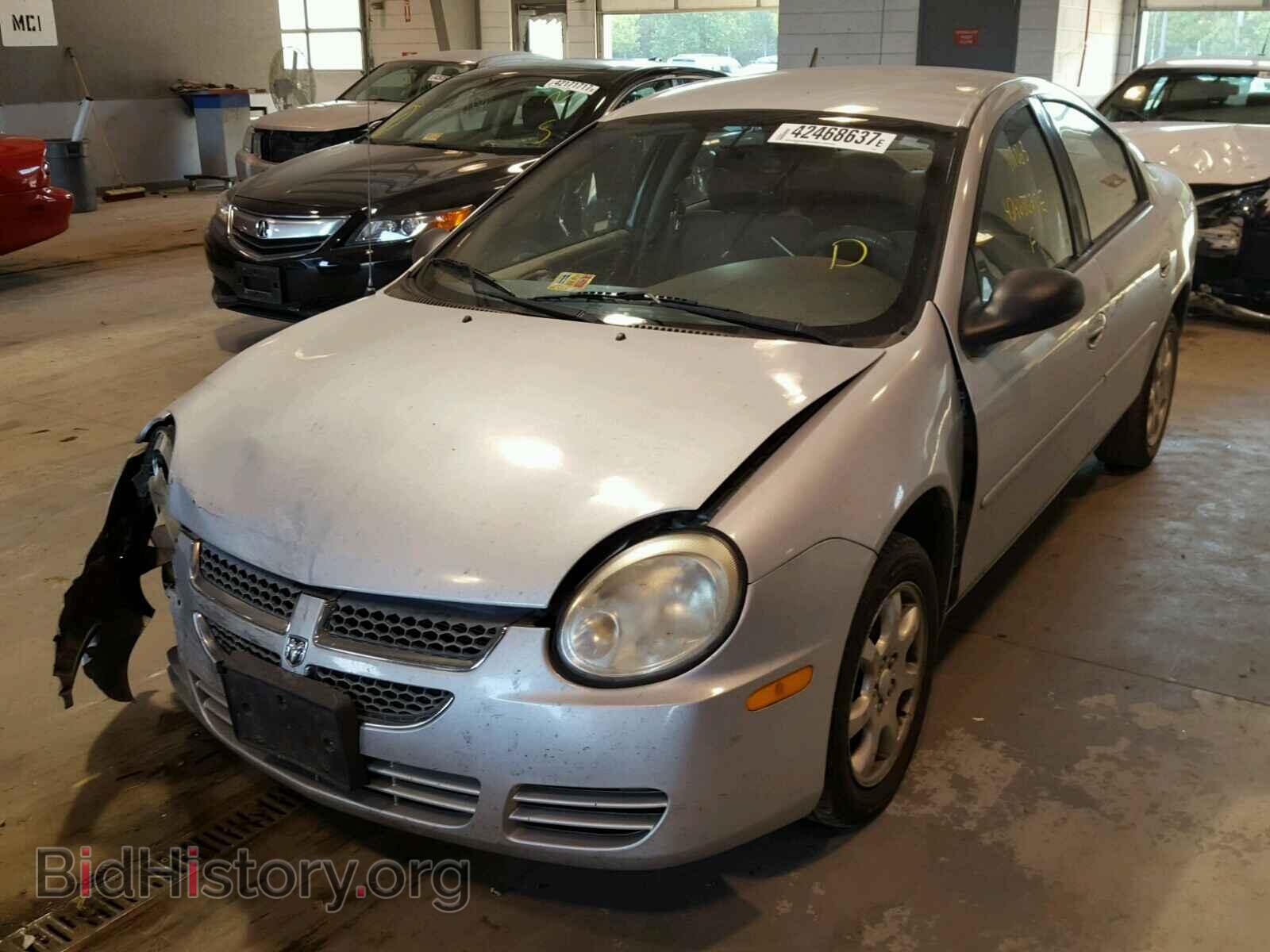 2005 DODGE NEON - VIN: 1B3ES56C55D278117 - Фото 2