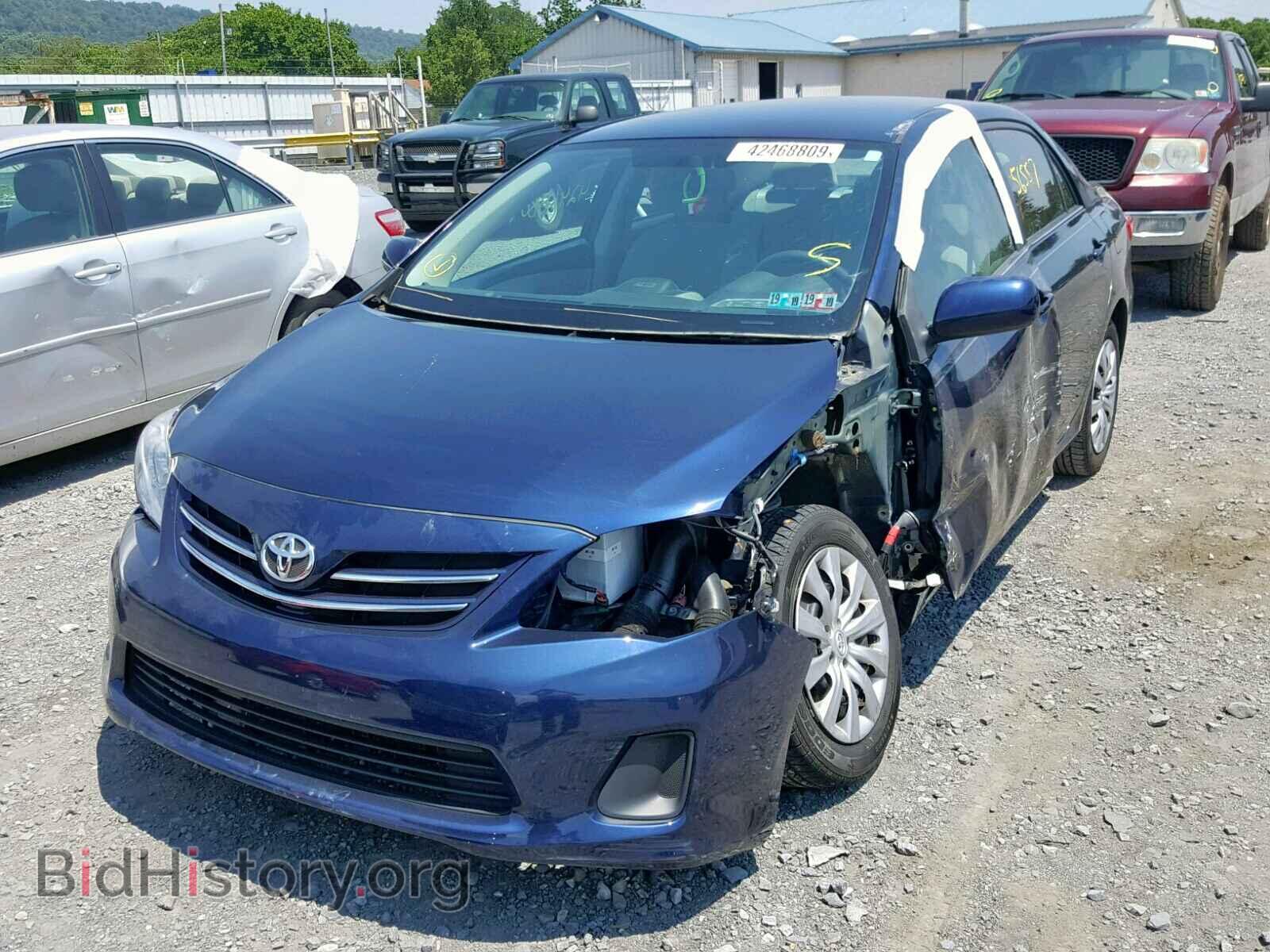 2013 TOYOTA COROLLA BA - VIN: 2T1BU4EE2DC107412 - Фото 2