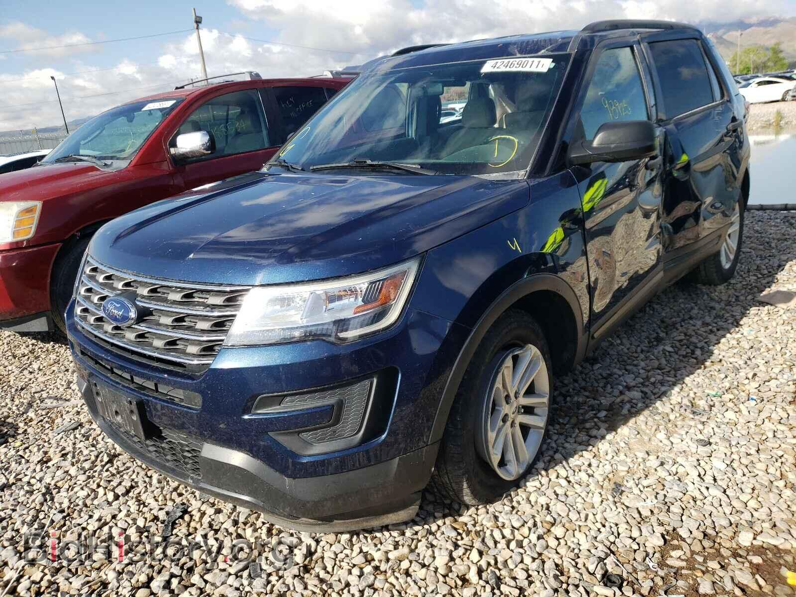 2017 FORD EXPLORER - VIN: 1FM5K8B84HGD07848 - Фото 2