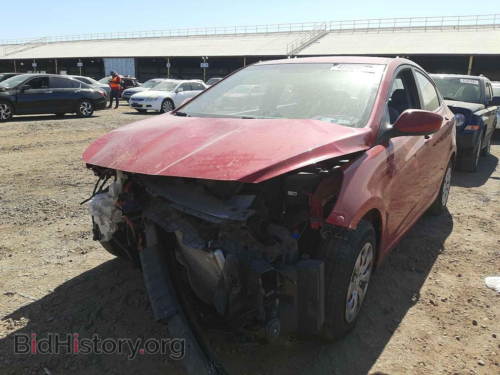 2016 HYUNDAI ACCENT - VIN: KMHCT4AE9GU096912 - Фото 2