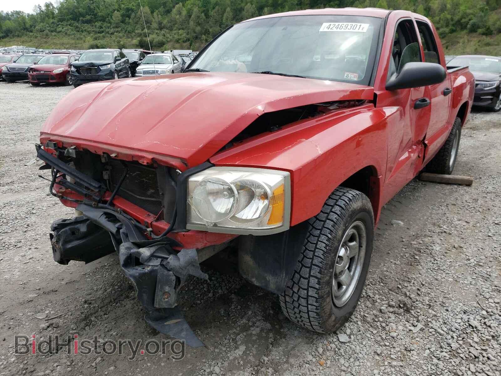 2007 DODGE DAKOTA - VIN: 1D7HW28K87S129451 - Фото 2