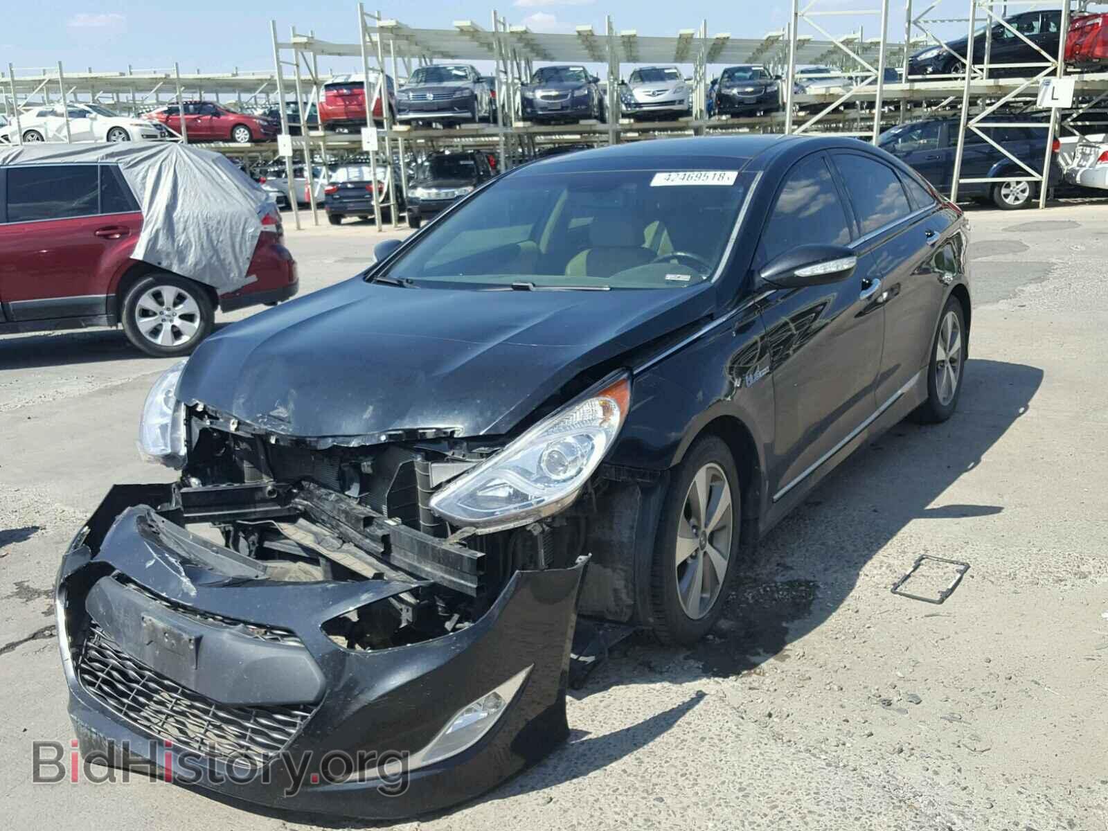 2012 HYUNDAI SONATA - VIN: KMHEC4A43CA045899 - Фото 2