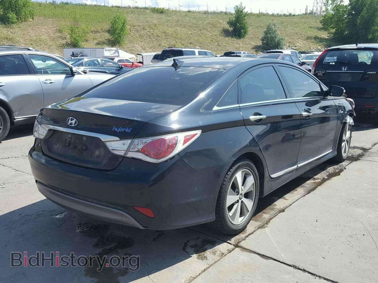2012 HYUNDAI SONATA - VIN: KMHEC4A43CA045899 - Фото 4