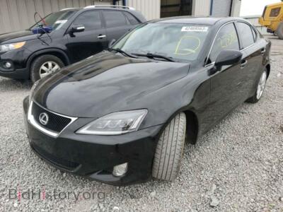 2007 Lexus IS IS 350, black — VIN JTHBE262X75016717, Copart