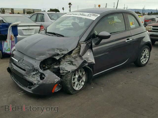 2015 FIAT 500 - VIN: 3C3CFFAR9FT549918 - Фото 2
