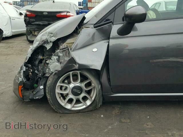 2015 FIAT 500 - VIN: 3C3CFFAR9FT549918 - Фото 9