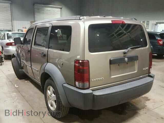 2007 DODGE NITRO - VIN: 1D8GU28K17W644653 - Фото 3