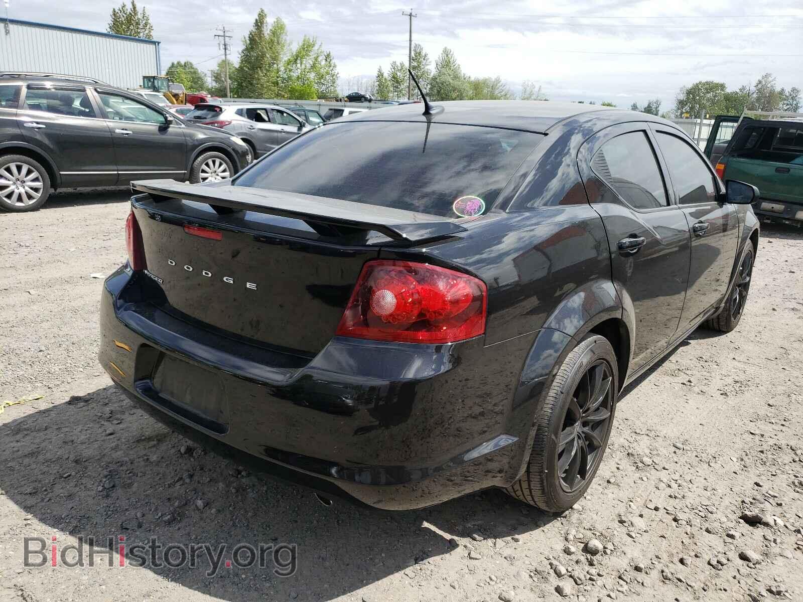 2014 DODGE AVENGER - VIN: 1C3CDZAG5EN147172 - Фото 4