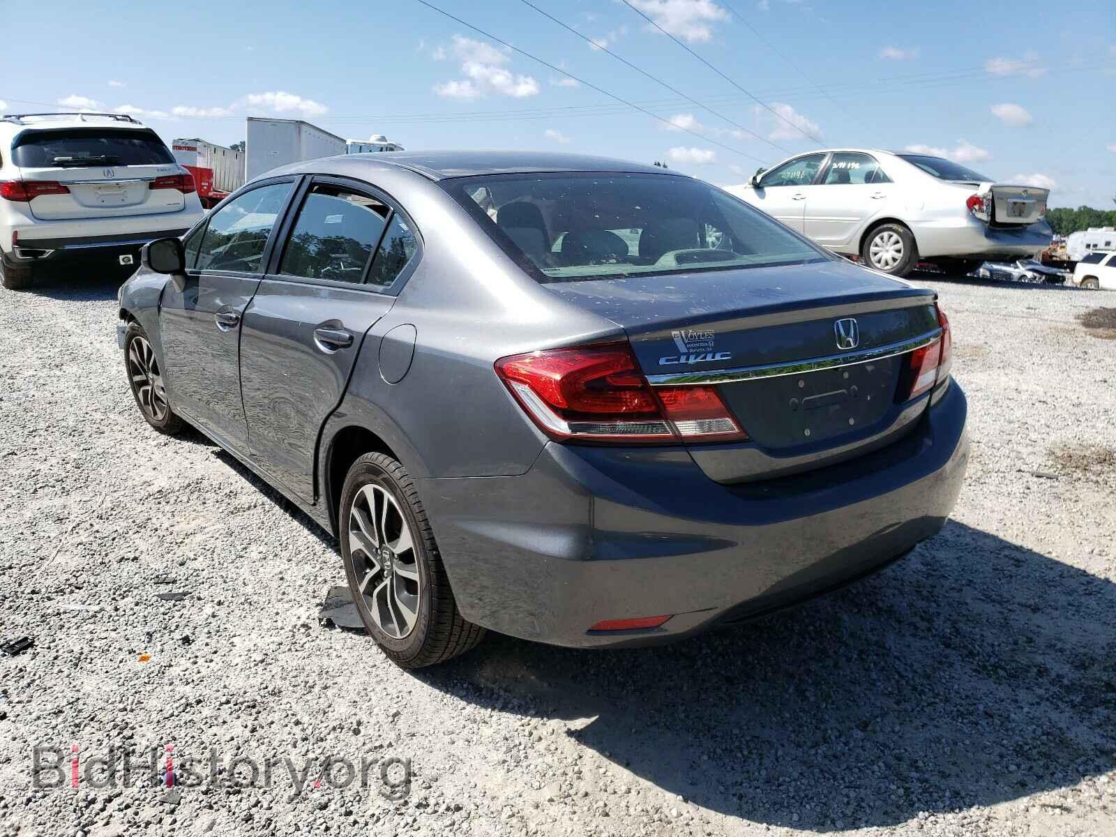 2013 HONDA CIVIC - VIN: 19XFB2F85DE032436 - Фото 3