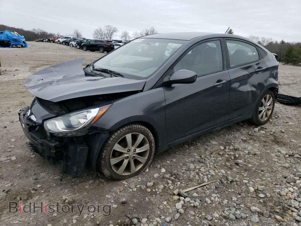 Фотография KMHCU4AE4CU113784 - HYUNDAI ACCENT 2012