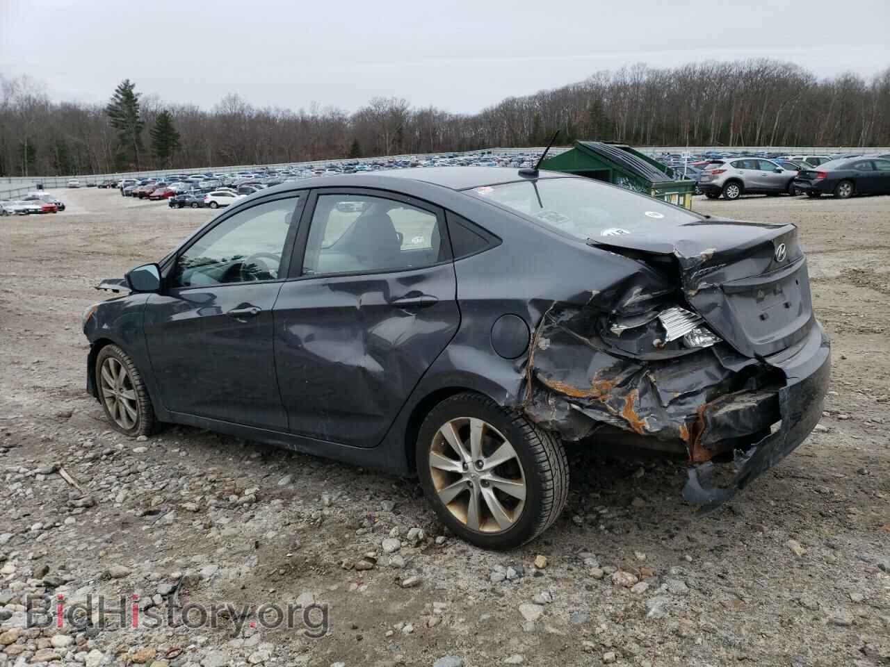 2012 HYUNDAI ACCENT - VIN: KMHCU4AE4CU113784 - Фото 2