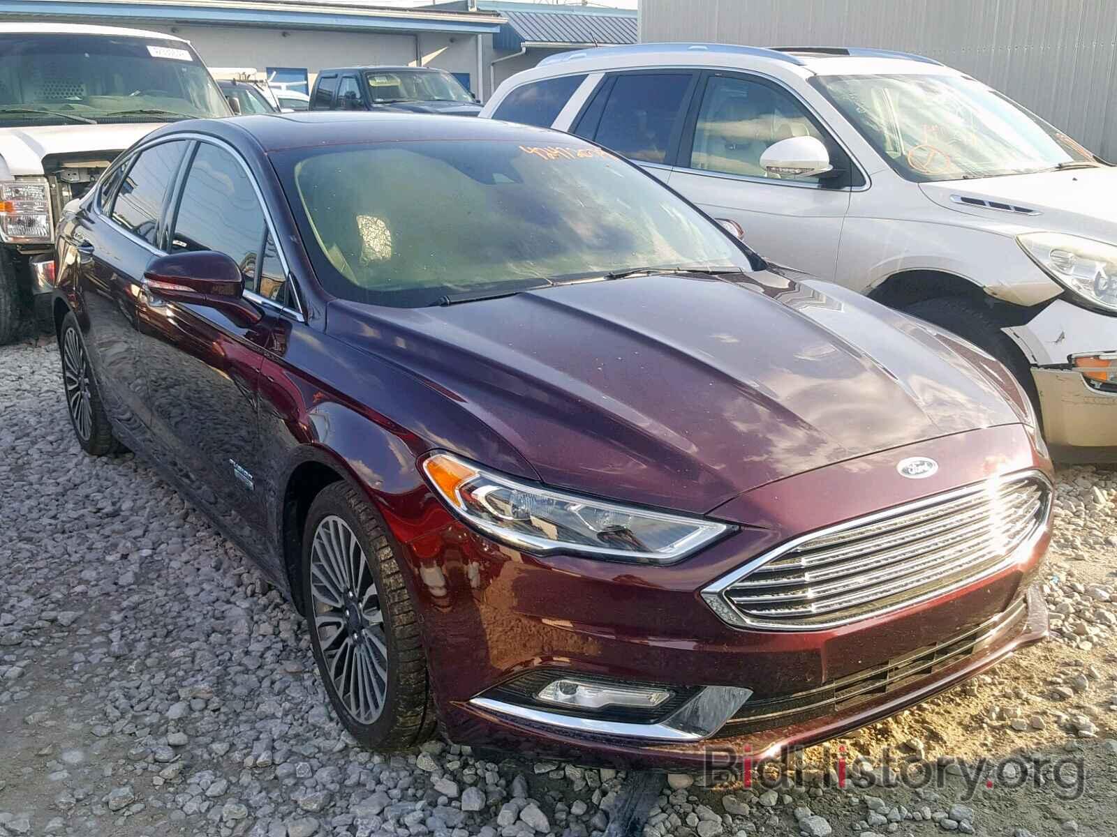 Photo 3FA6P0SUXHR147241 - FORD FUSION 2017