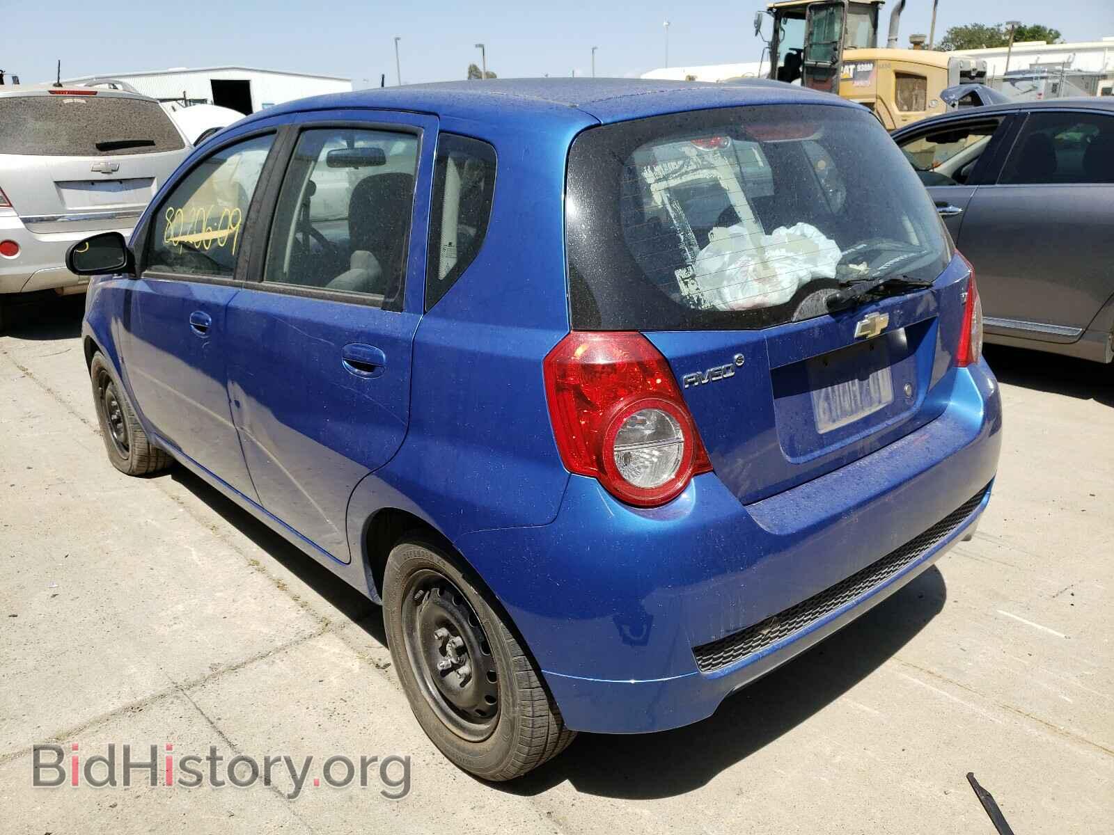 2009 CHEVROLET AVEO - VIN: KL1TD66E19B307290 - Фото 3