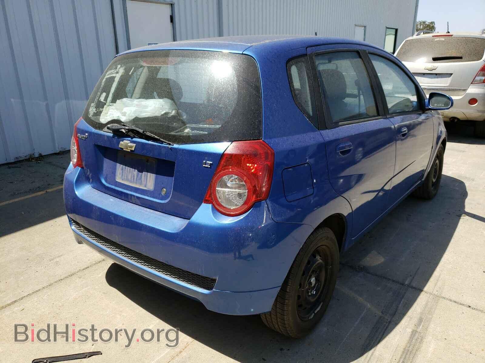 2009 CHEVROLET AVEO - VIN: KL1TD66E19B307290 - Фото 4