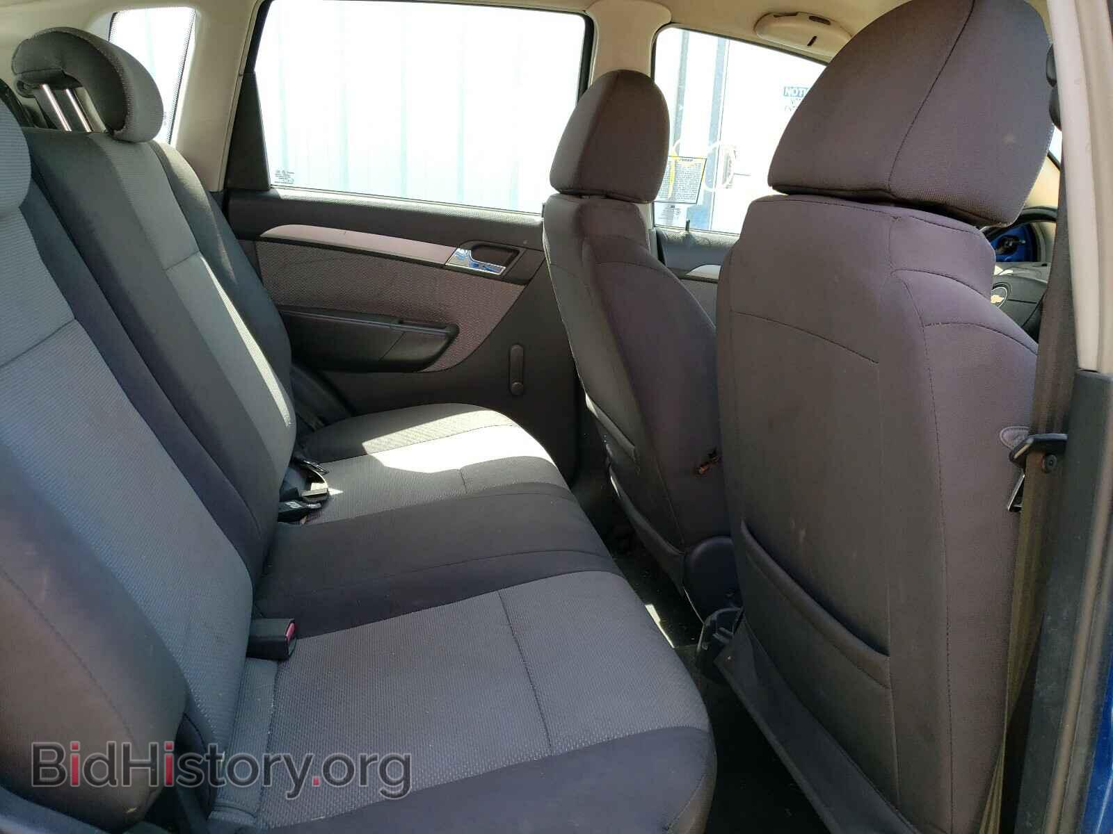2009 CHEVROLET AVEO - VIN: KL1TD66E19B307290 - Фото 6