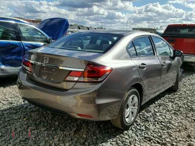 2014 HONDA CIVIC - VIN: 19XFB2F50EE011954 - Фото 4