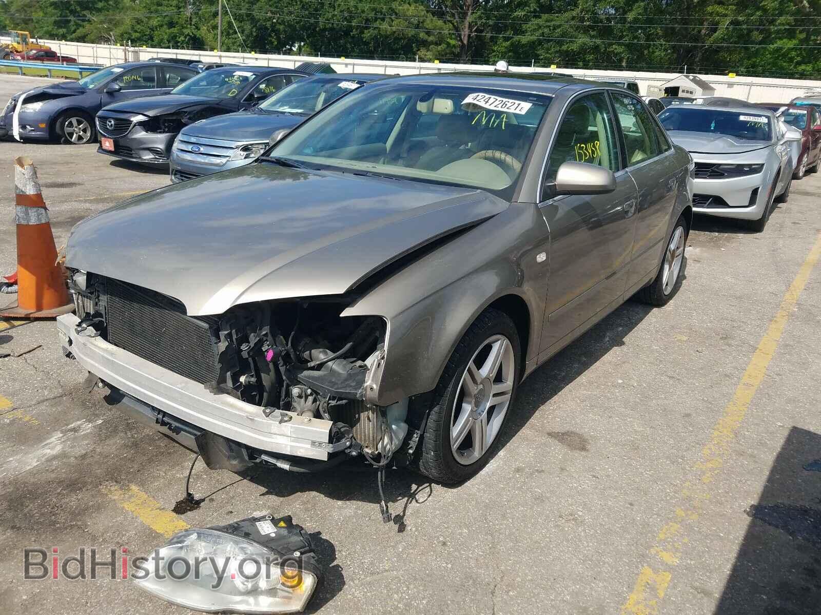 2007 AUDI A4 - VIN: WAUAF78EX7A094630 - Фото 2