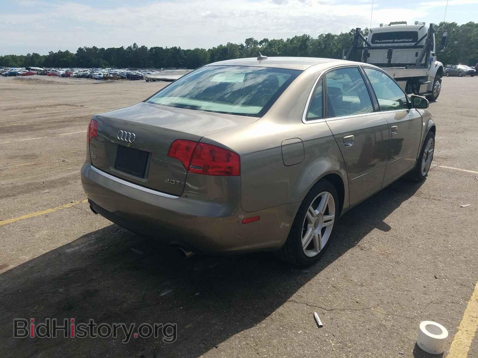 2007 AUDI A4 - VIN: WAUAF78EX7A094630 - Фото 4