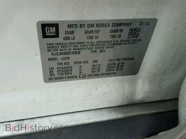 2014 BUICK ENCORE - VIN: KL4CJBSB9EB783636 - Photo 10