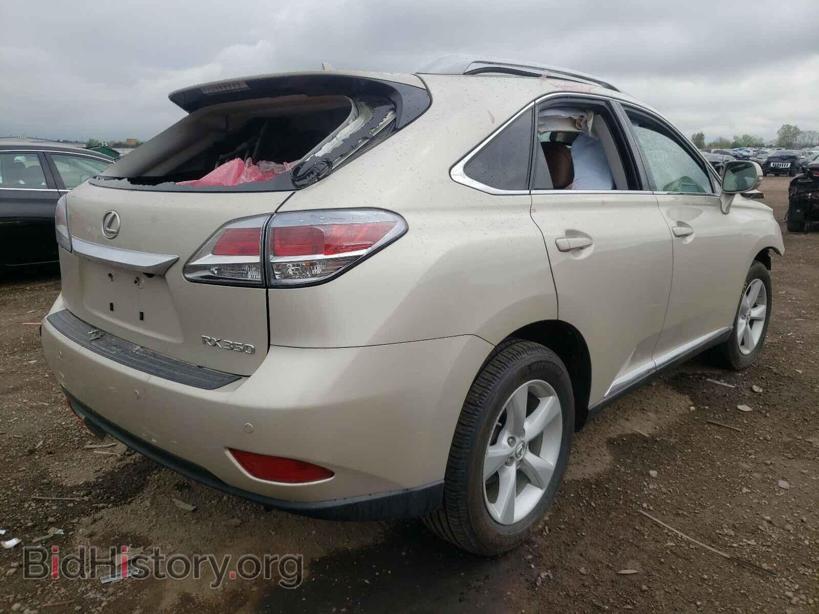 2013 LEXUS RX350 - VIN: 2T2BK1BAXDC187415 - Фото 4