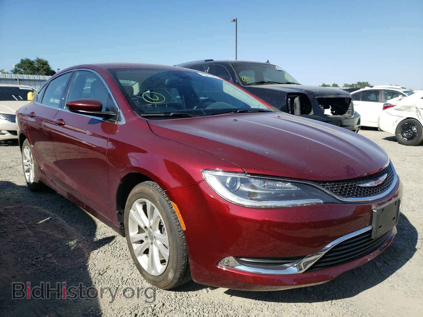 Фотография 1C3CCCAB0GN183746 - CHRYSLER 200 2016