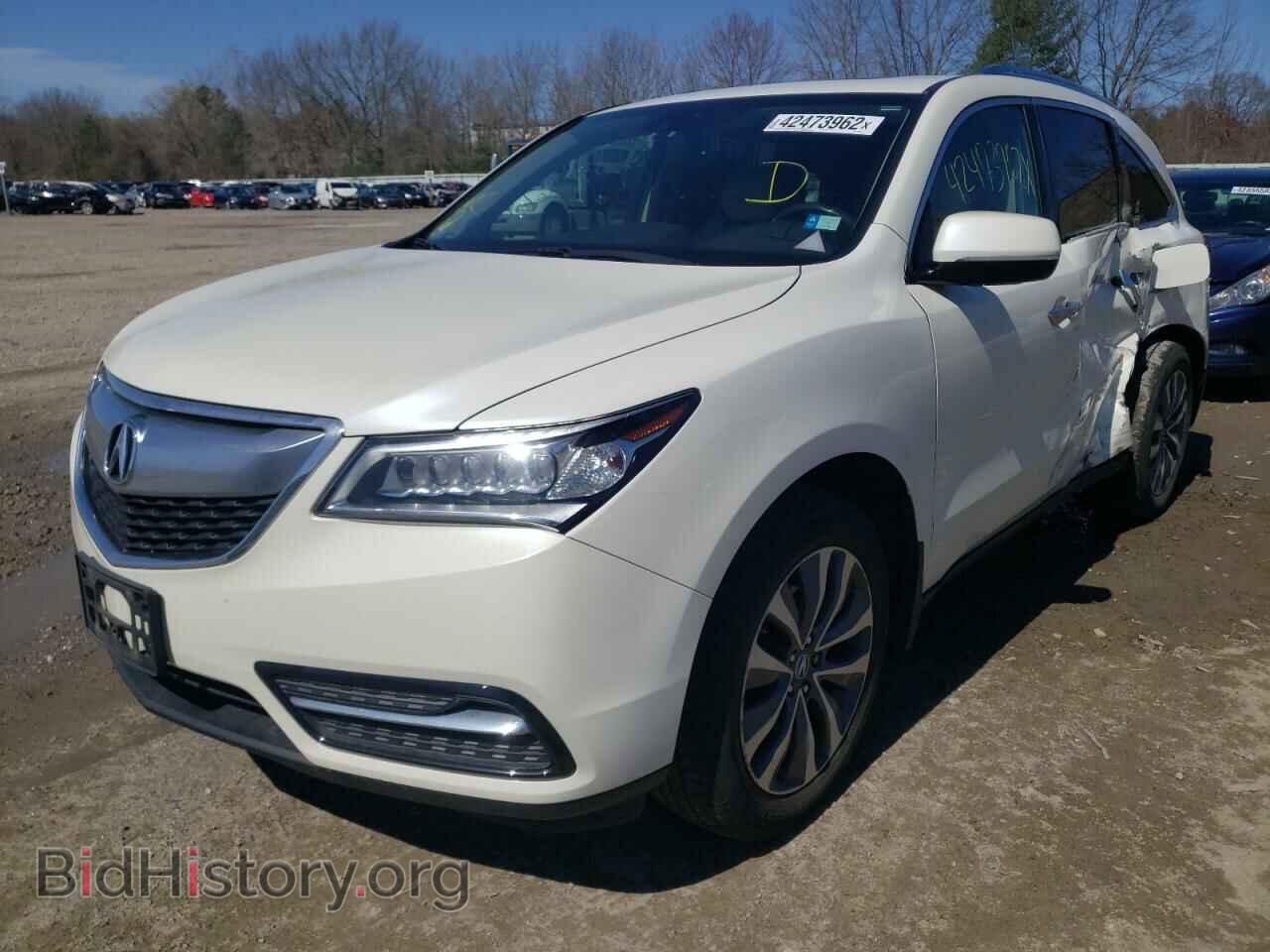 2014 ACURA MDX - VIN: 5FRYD4H45EB042953 - Фото 2
