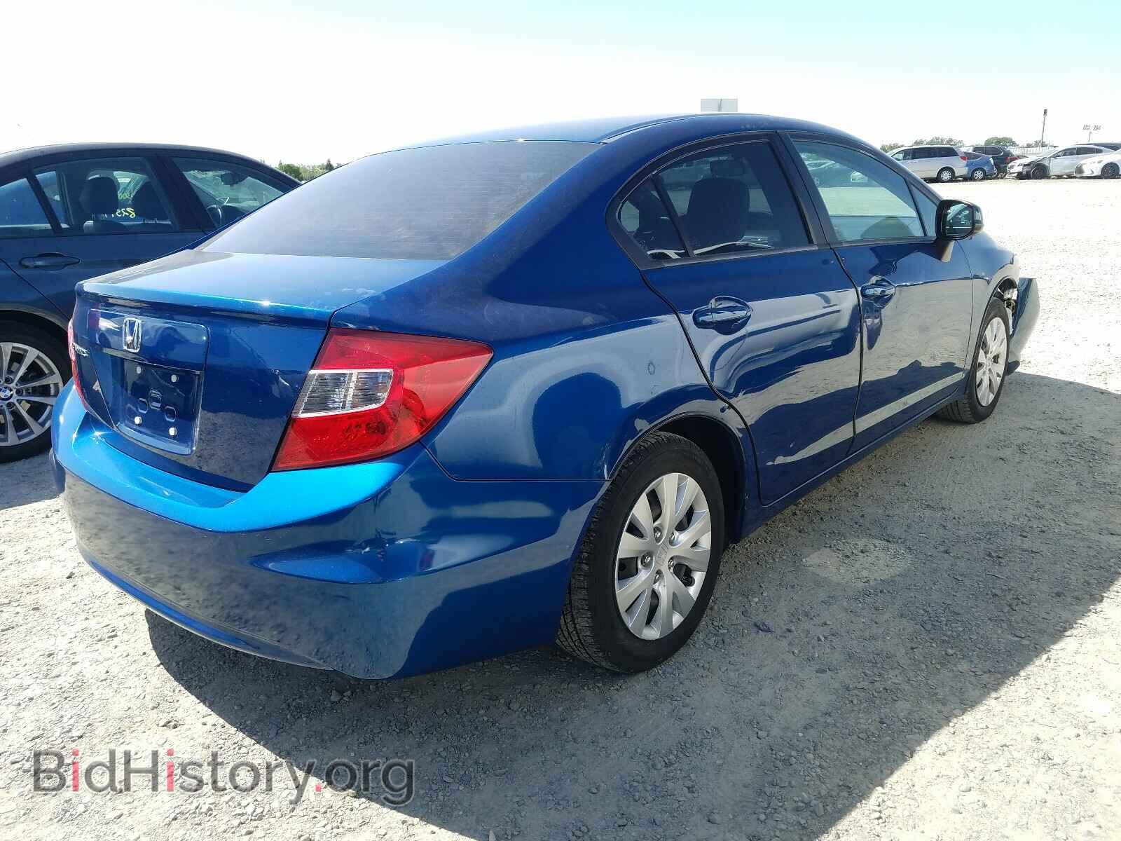 2012 HONDA CIVIC - VIN: 19XFB2F54CE345563 - Фото 4