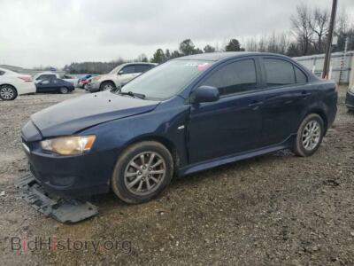 2014 Mitsubishi LANCER ES/ES Sport, blue — VIN JA32U2FUXEU003604, Copart