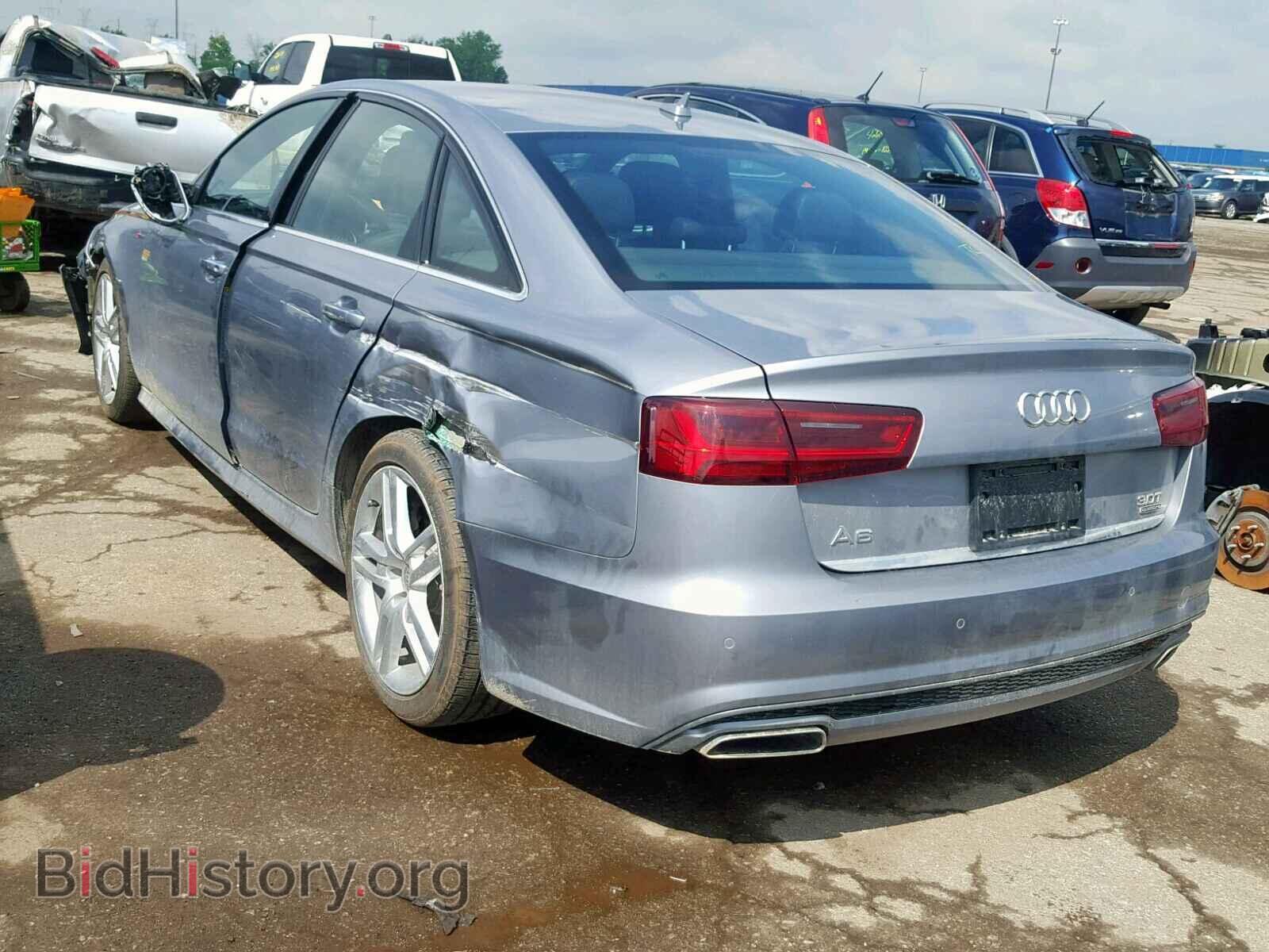2016 AUDI A6 - VIN: WAUFGAFC2GN064418 - Фото 3