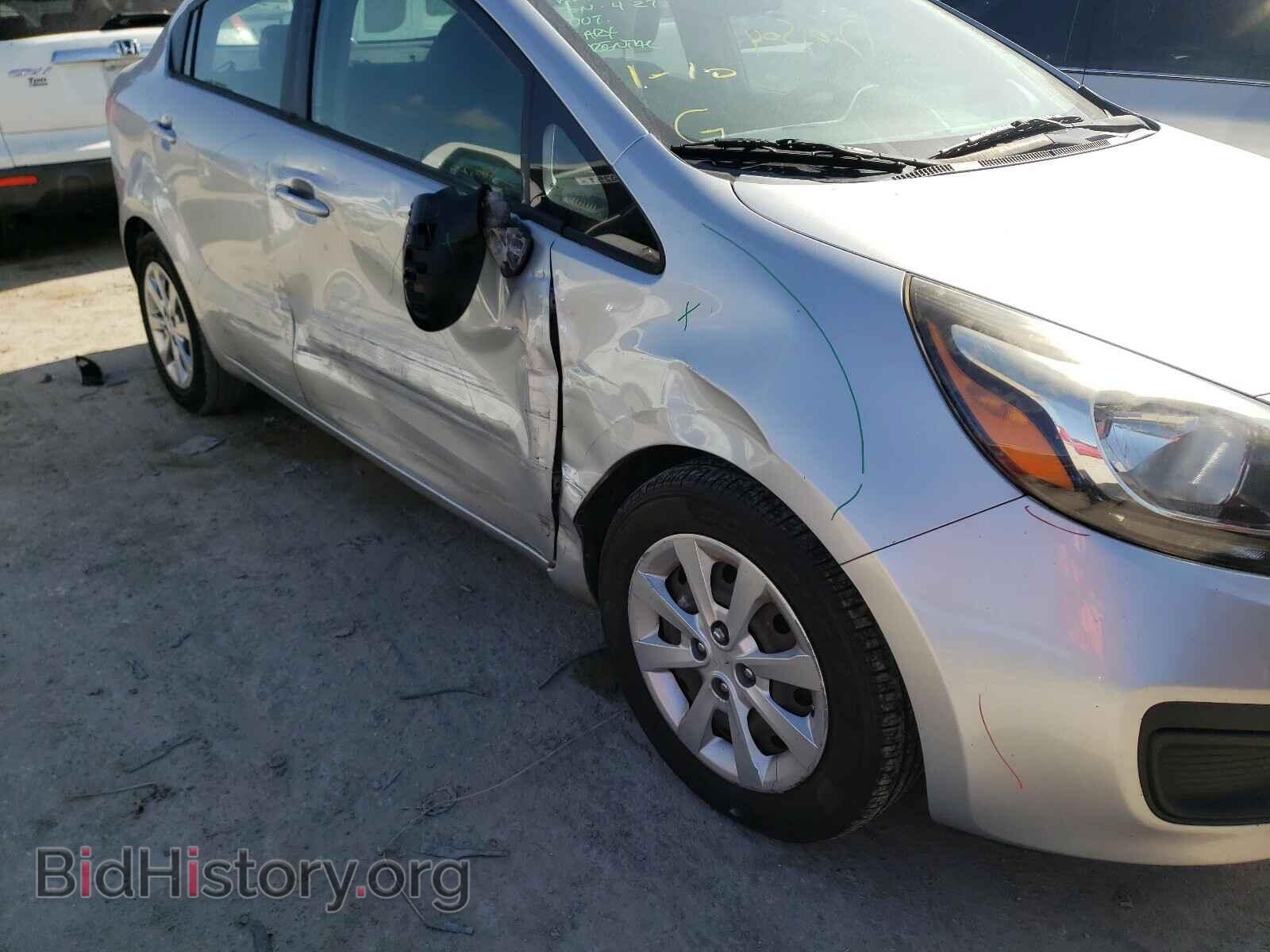 2013 KIA RIO - VIN: KNADM4A3XD6189469 - Фото 9