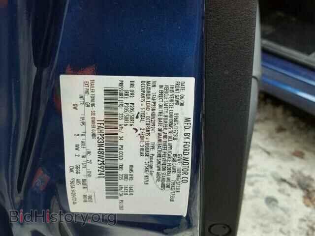 2008 FORD FOCUS - VIN: 1FAHP33N48W299241 - Фото 10