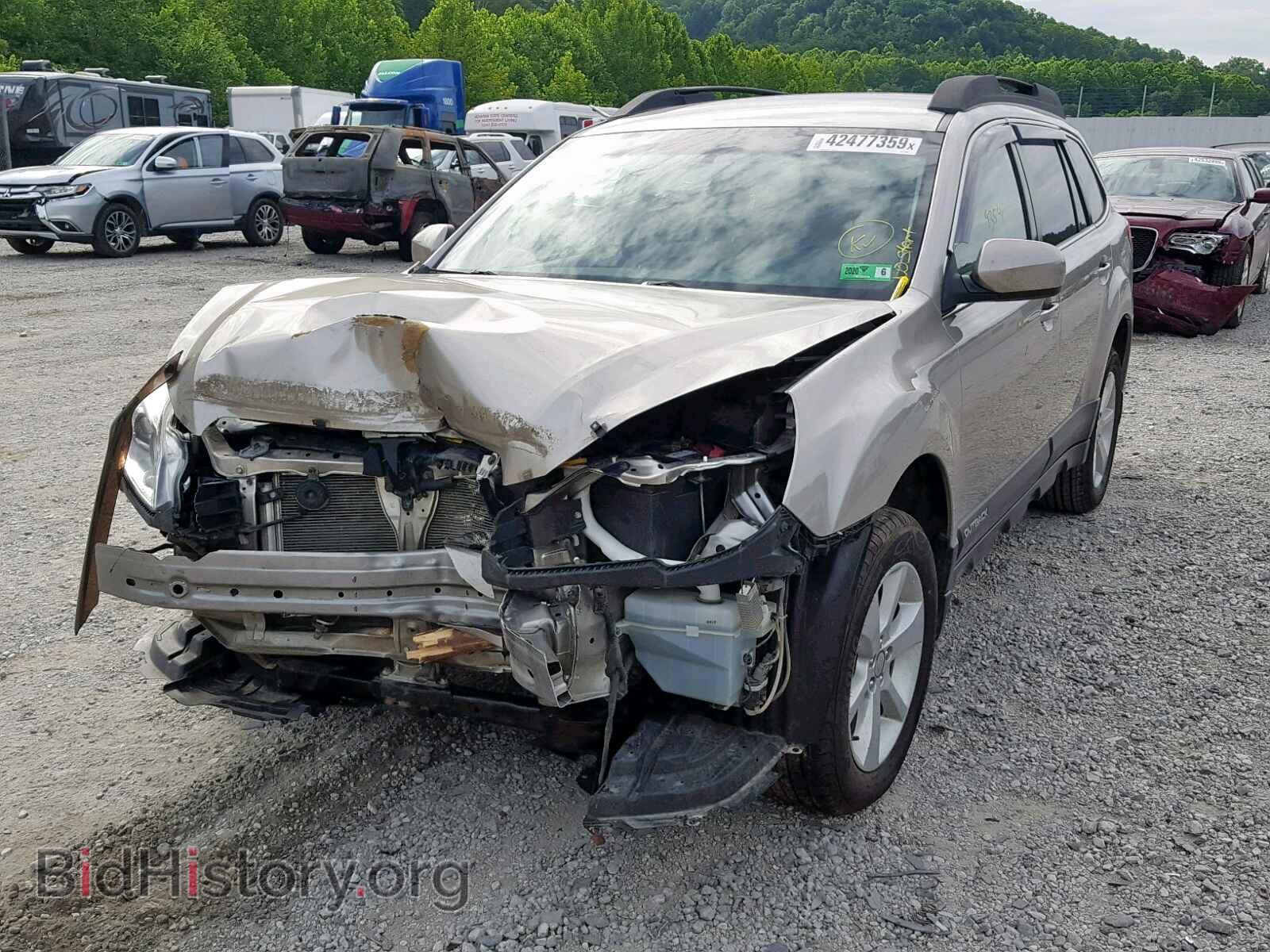 2014 SUBARU OUTBACK 2. - VIN: 4S4BRCCCXE3235593 - Фото 2