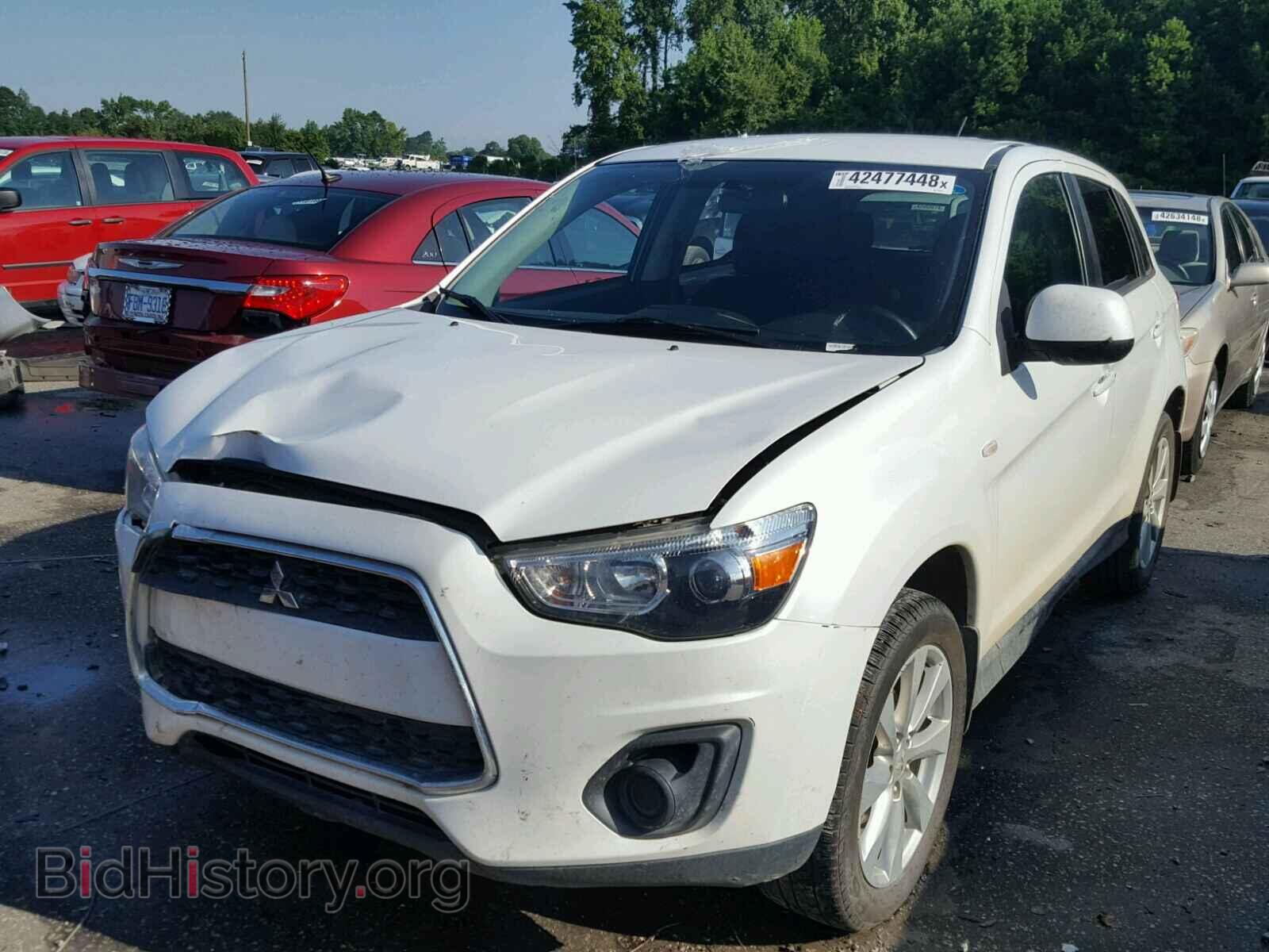 2015 MITSUBISHI OUTLANDER - VIN: 4A4AP3AUXFE017525 - Фото 2
