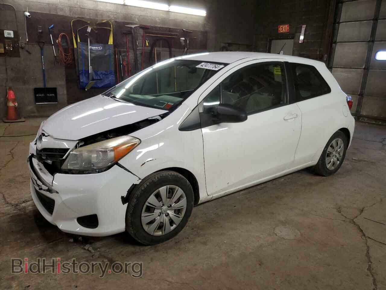 Photo JTDJTUD30CD516945 - TOYOTA YARIS 2012