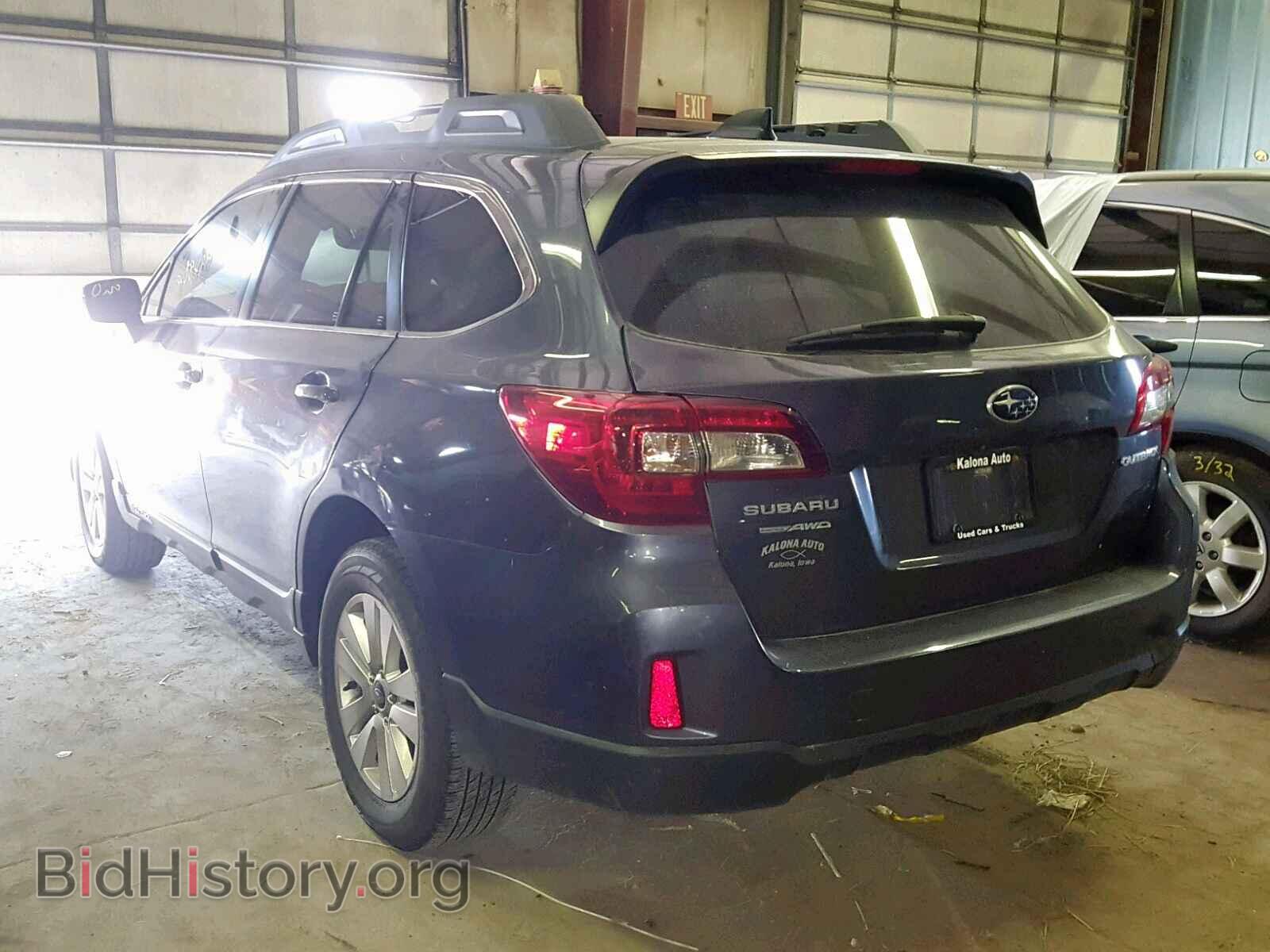 2016 SUBARU OUTBACK 2. - VIN: 4S4BSBFC3G3247405 - Photo 3