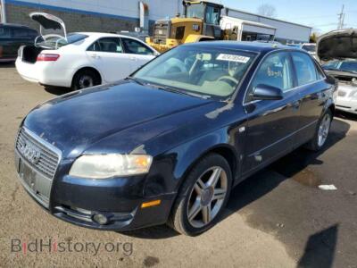 2007 Audi A4 2.0T QUATTRO, синий — VIN WAUDF78E07A217395, Copart