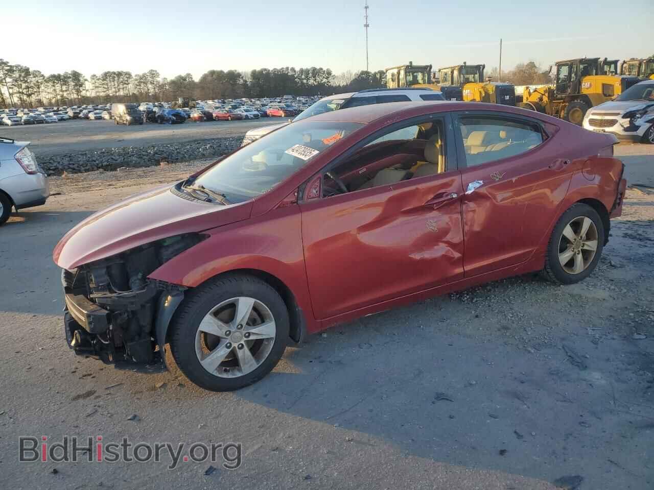 Photo KMHDH4AE6CU410015 - HYUNDAI ELANTRA 2012