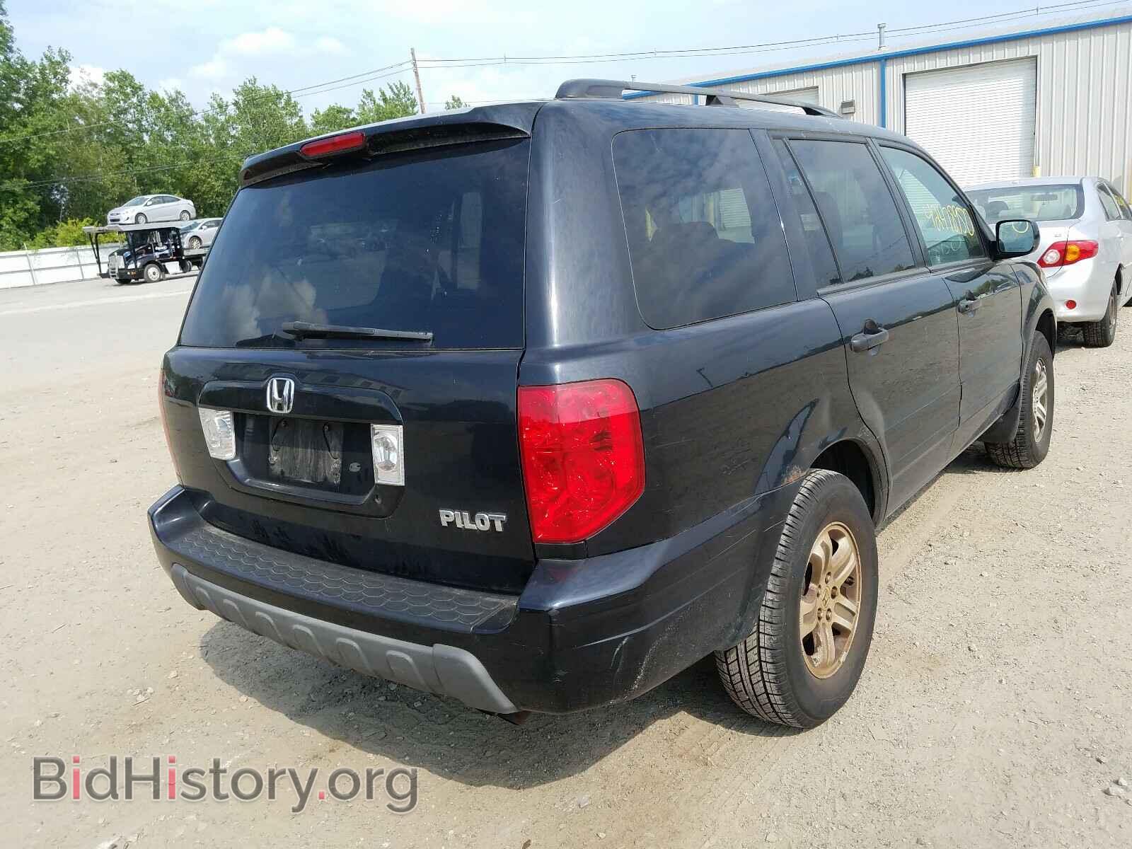 2005 HONDA PILOT - VIN: 2HKYF18705H562497 - Фото 4