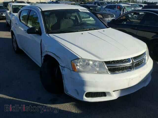 Фотография 1C3CDZAB9CN294225 - DODGE AVENGER 2012