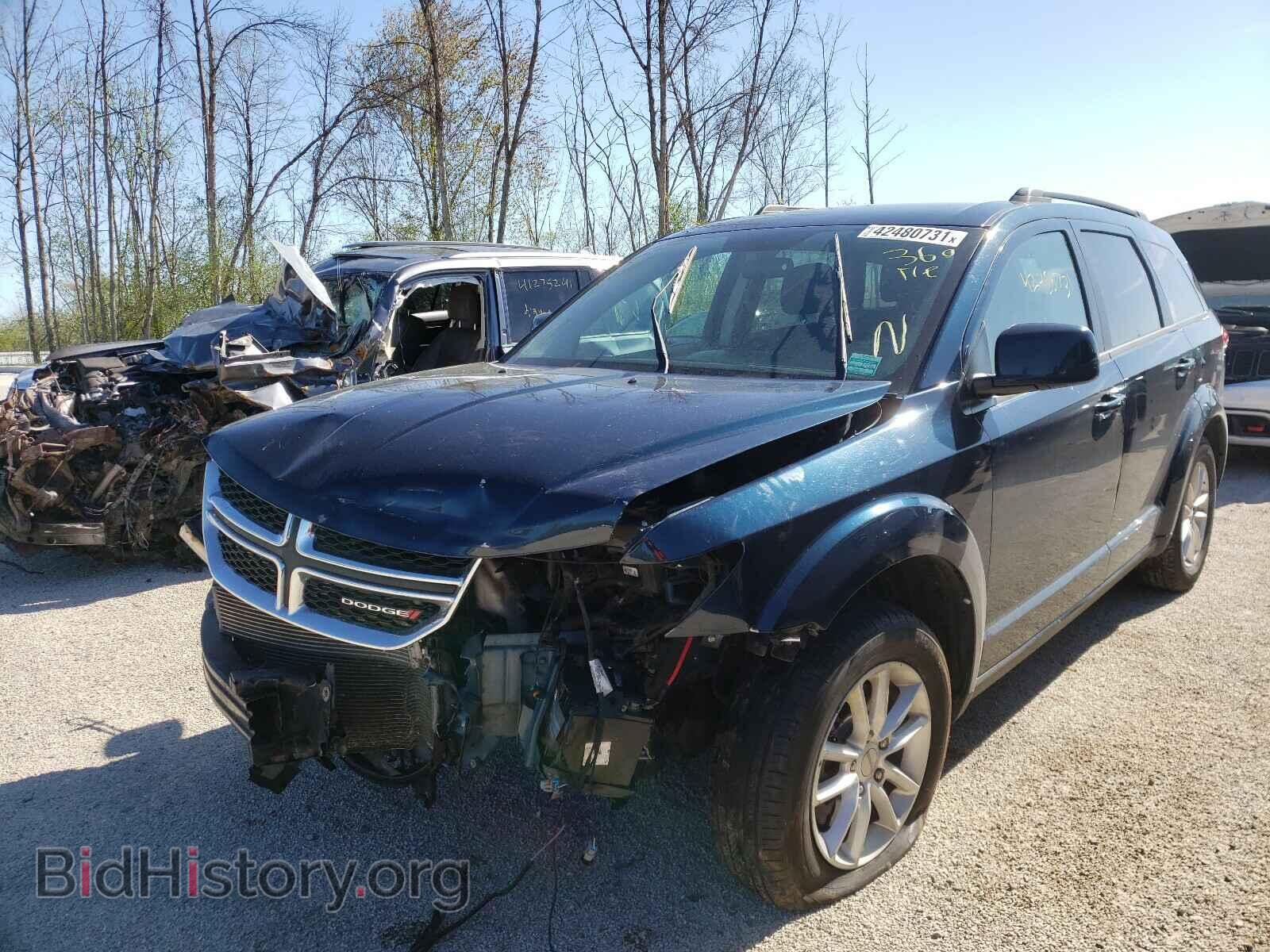 2015 DODGE JOURNEY - VIN: 3C4PDCBB4FT599256 - Фото 2