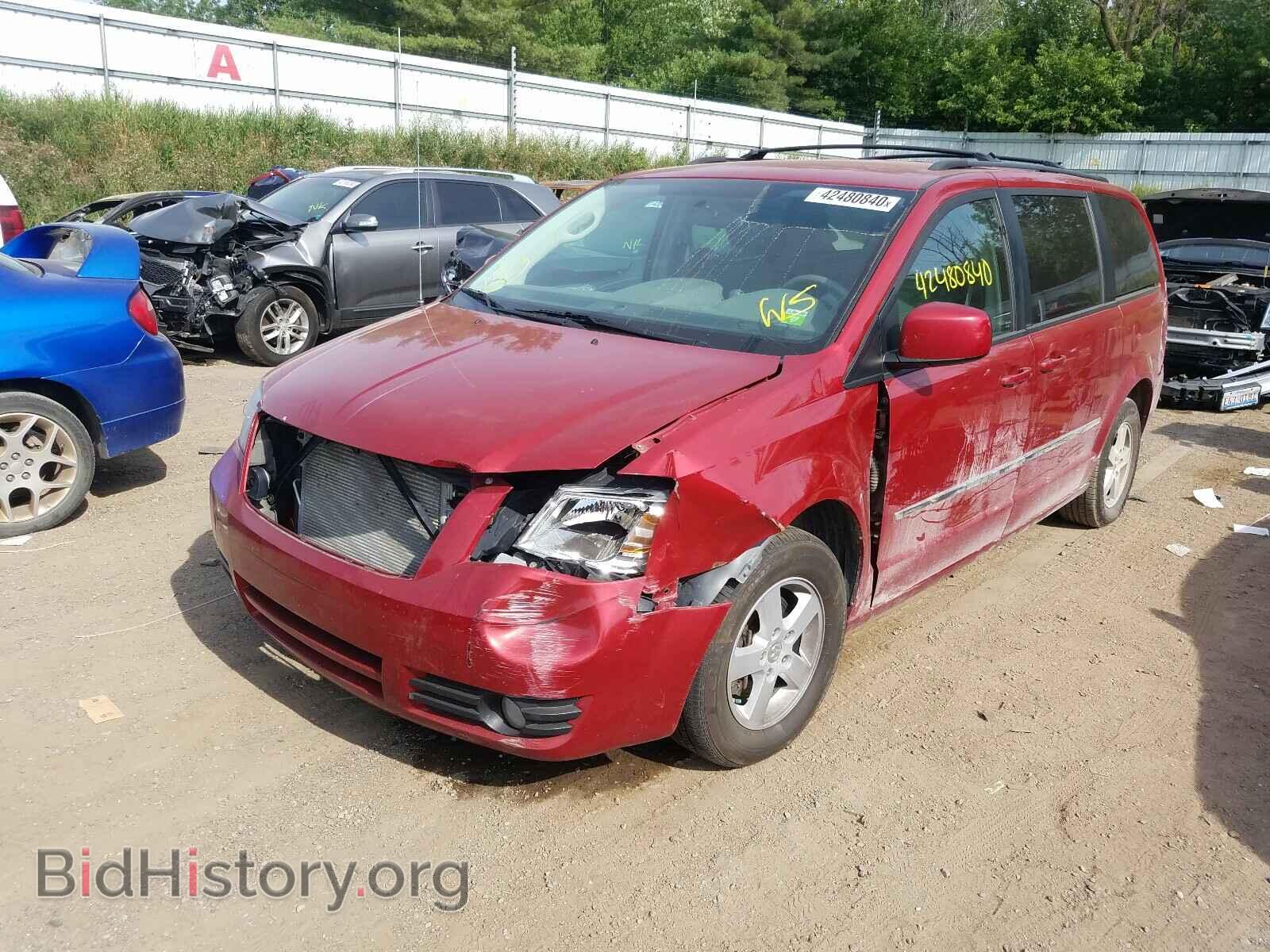 2010 DODGE CARAVAN - VIN: 2D4RN5D13AR112603 - Фото 2