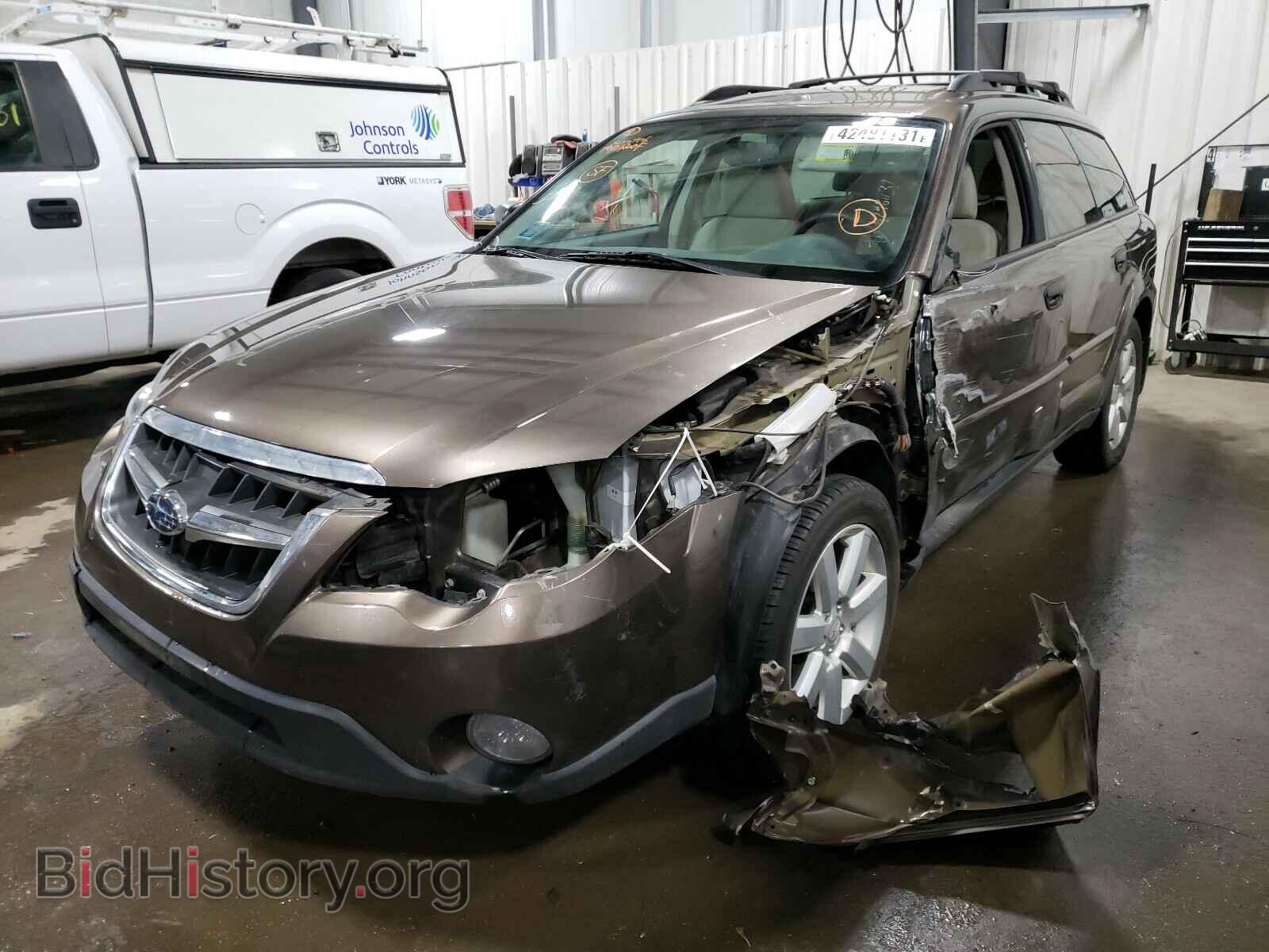 2009 SUBARU OUTBACK - VIN: 4S4BP61C697314302 - Фото 2