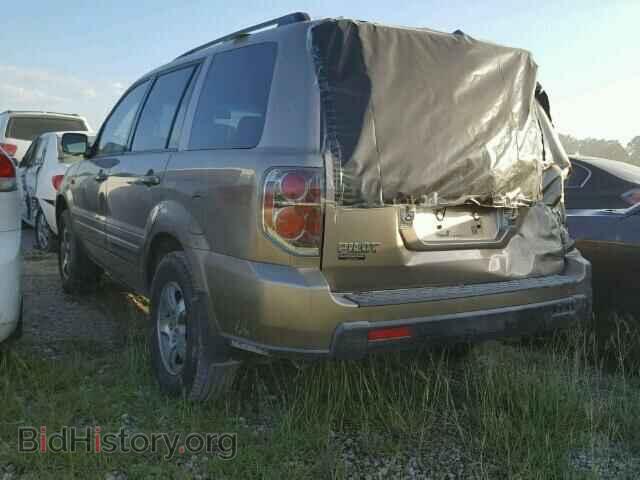 2006 HONDA PILOT - VIN: 5FNYF28596B007133 - Фото 3