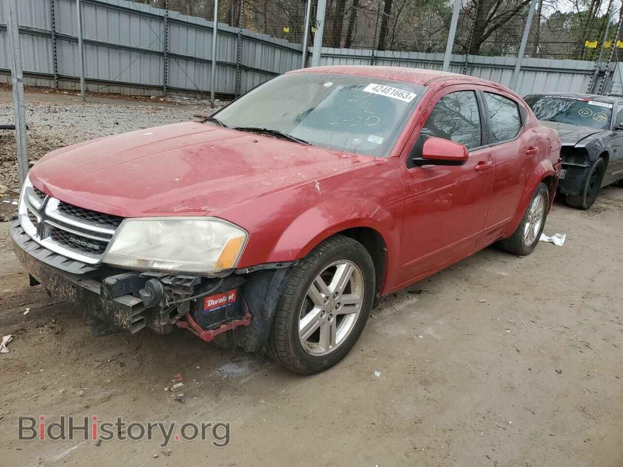 Photo 1C3CDZCB9CN156200 - DODGE AVENGER 2012